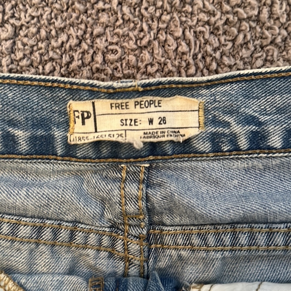 Free People Denim Shorts - Picture 2 of 4